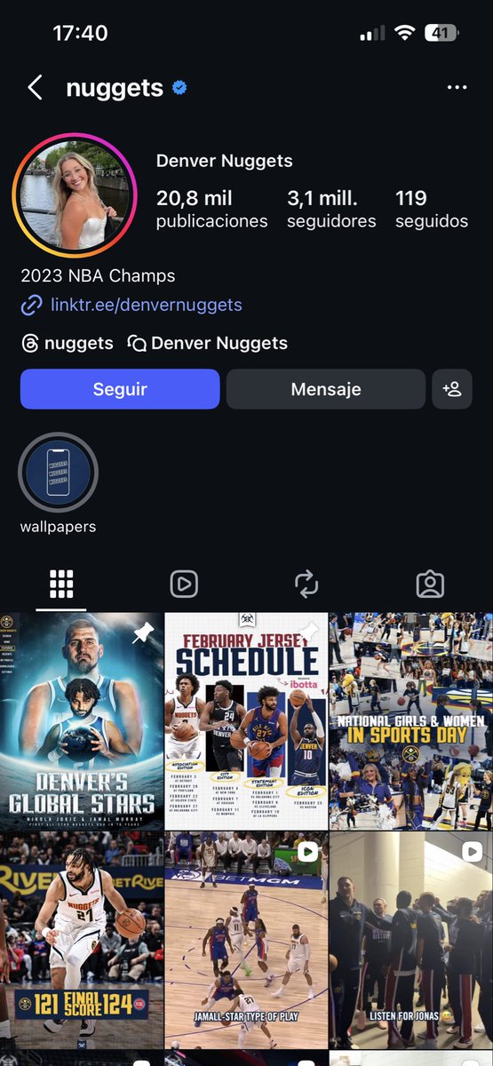 gvXSdf1's tweet photo. TF?? 😂😂
#NBA #DENVER #NUGGETS https://t.co/p9v4YISPAP