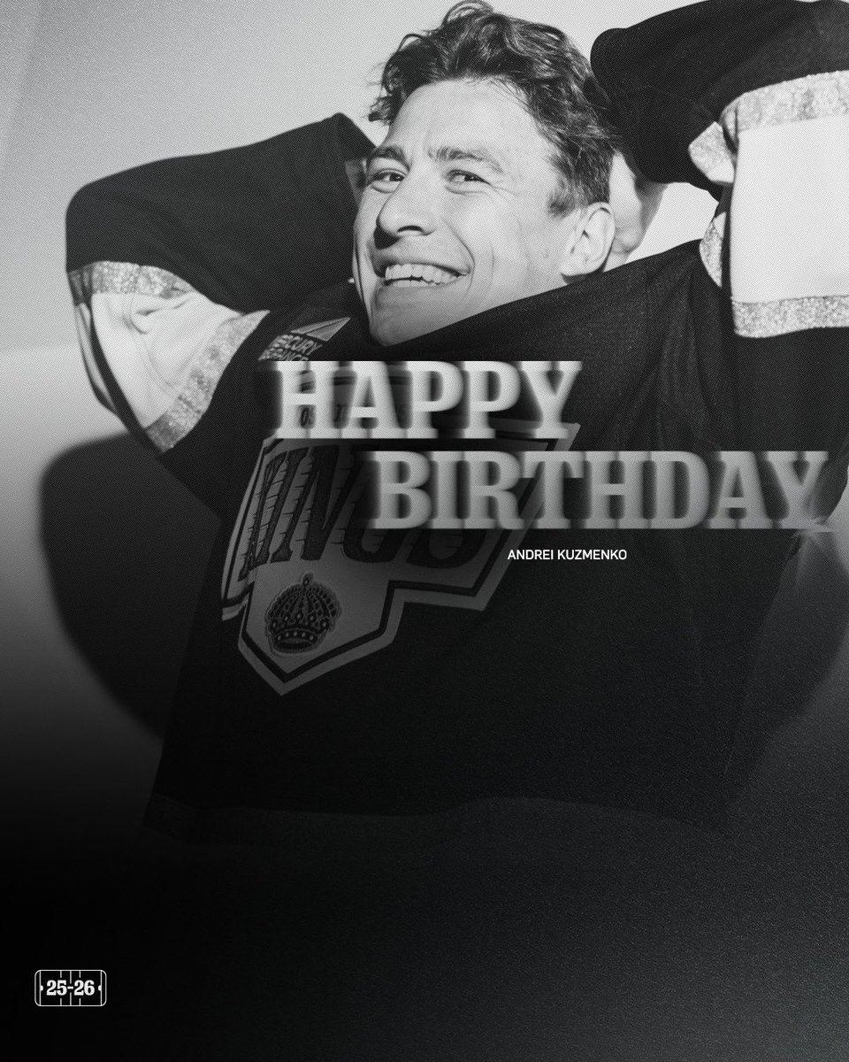 LAKings's tweet photo. Everyone wish Kuzy a very happy birthday! 🥳 https://t.co/DUNg7fblyA