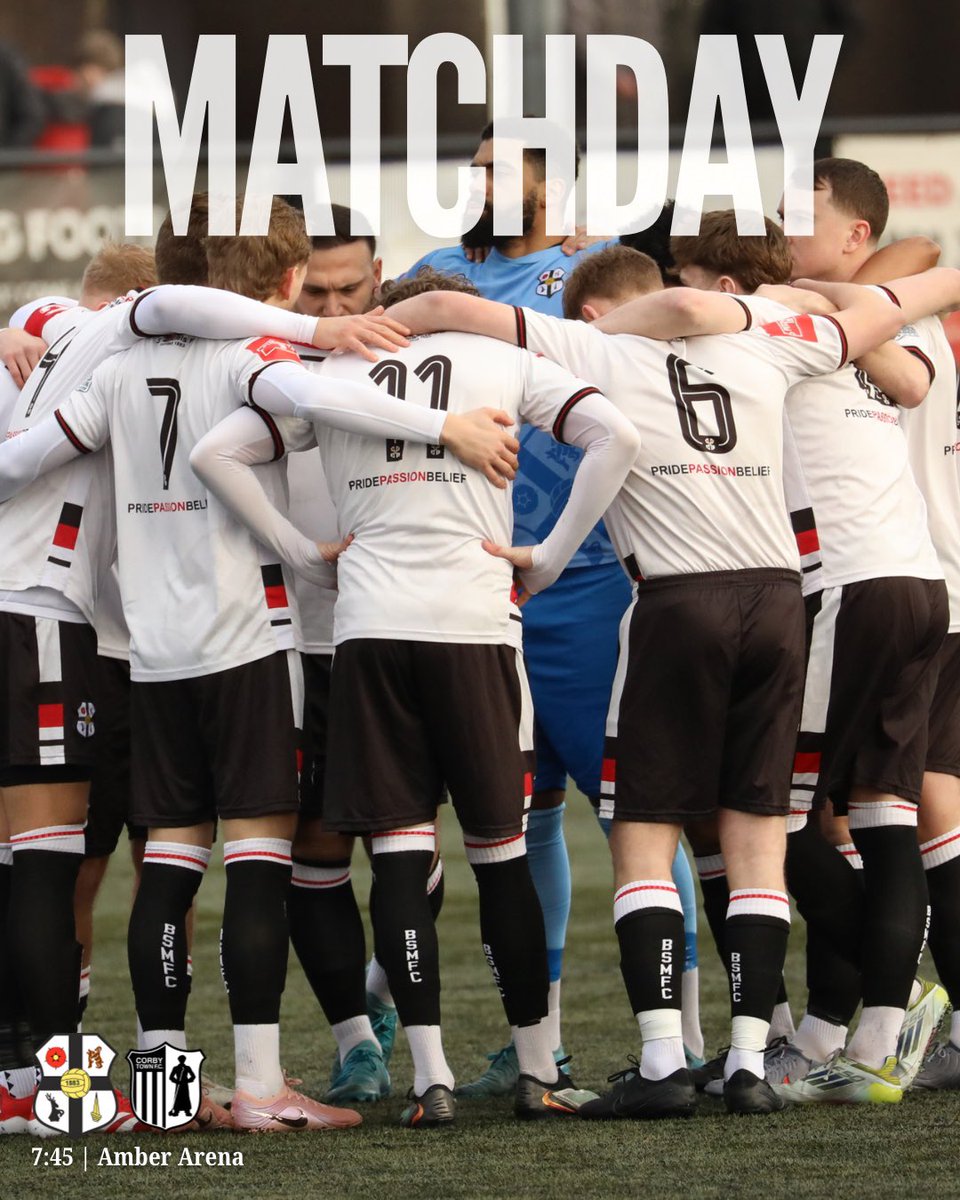 themikesfc's tweet photo. It’s matchday! Tonight, we host Corby Town for a game under the lights at the Amber Arena❤️ #upthemikes #pridepassionbelief #matchday #boldmerestmichaelsfc #homematch https://t.co/OdYCcvALca