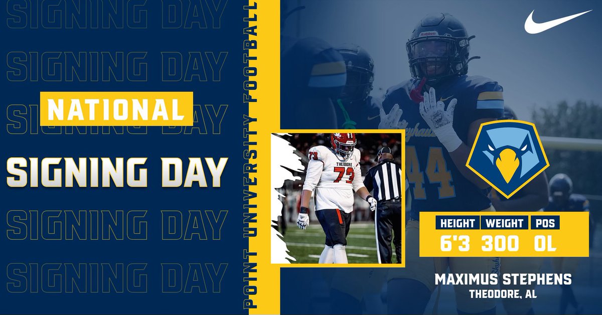 Point University Football tweet media