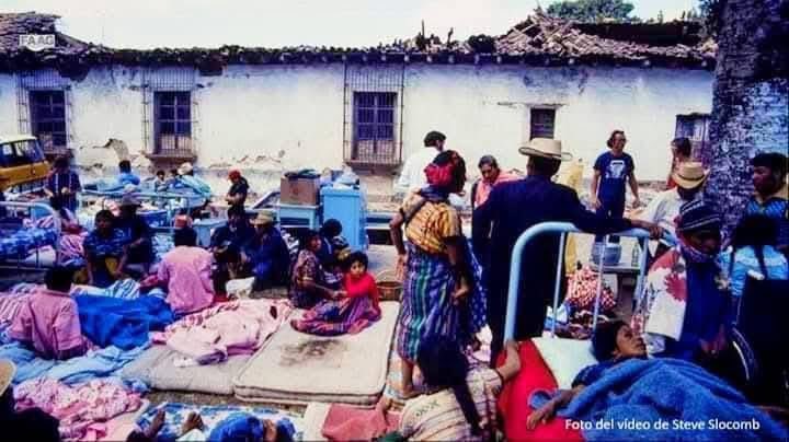 Hace 50 años, un hilo fotográfico de Antigua y el terremoto.