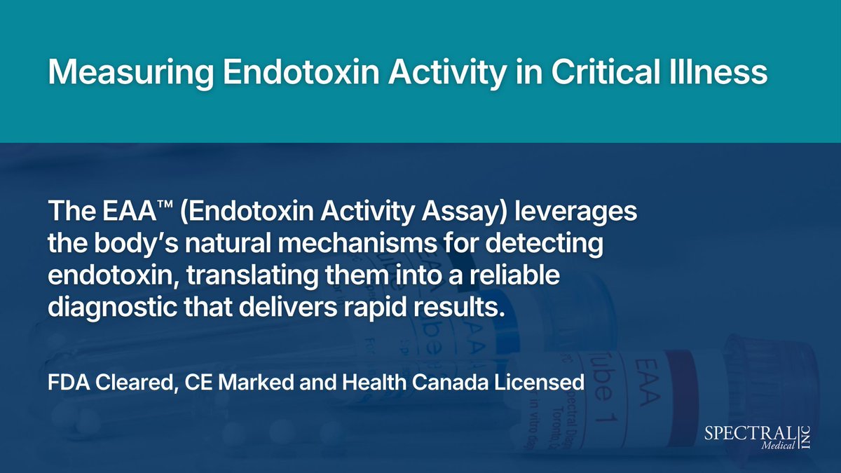 Spectral Medical Inc. tweet media