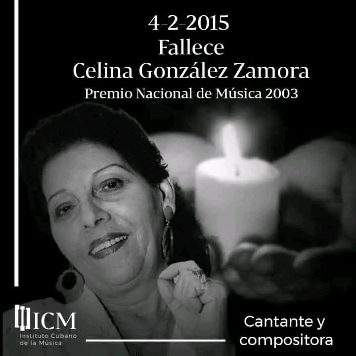 Recordamos hoy a nuestra Reina del Punto Cubano .
#CubaEsCultura