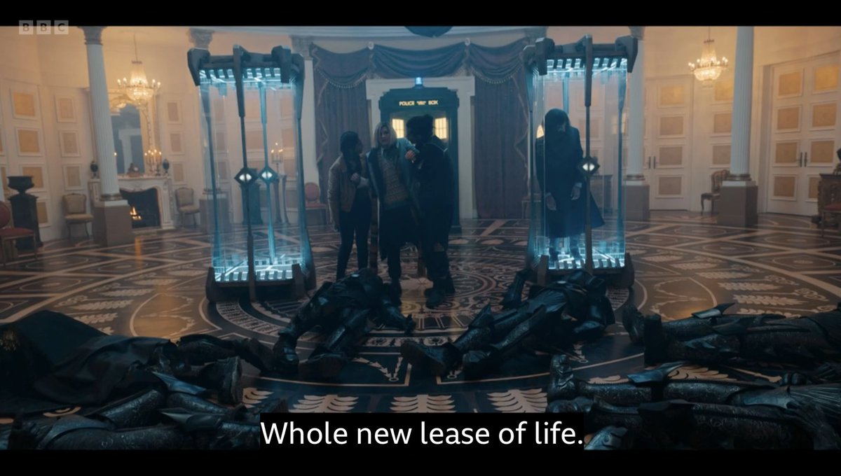 Such a heartbreaking line because you know 13 was finally ready to use that new lease of life to be with Yaz