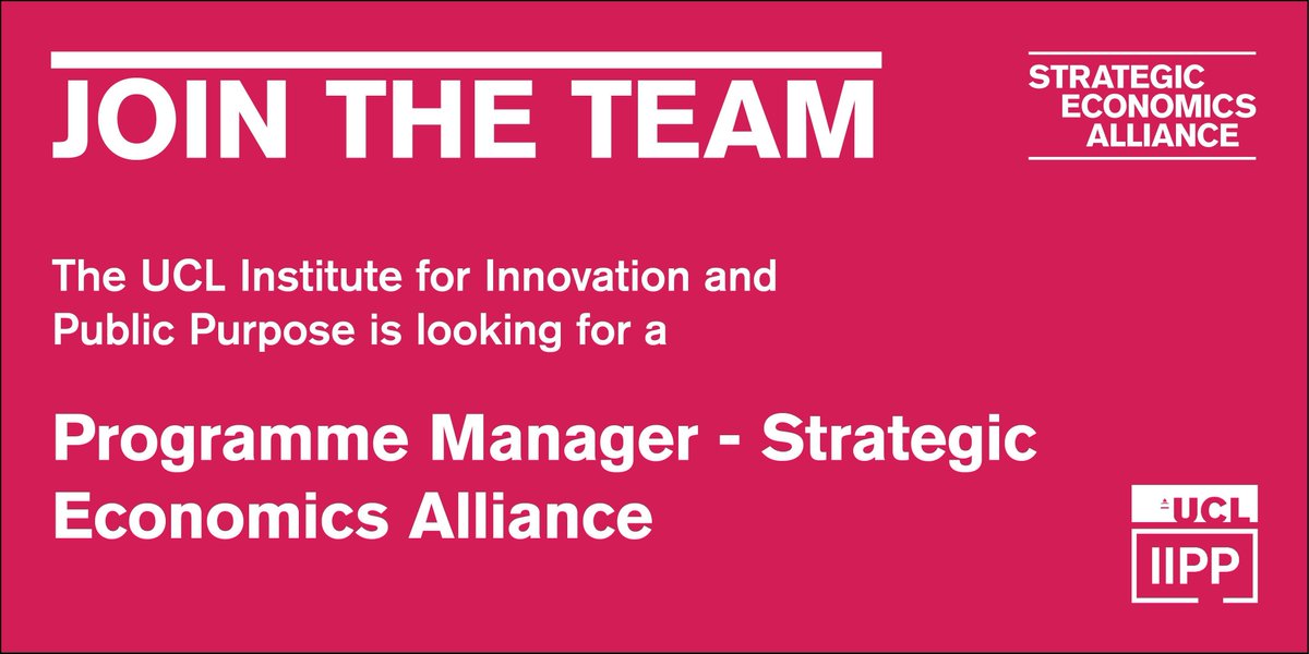 UCL Institute for Innovation and Public Purpose tweet media