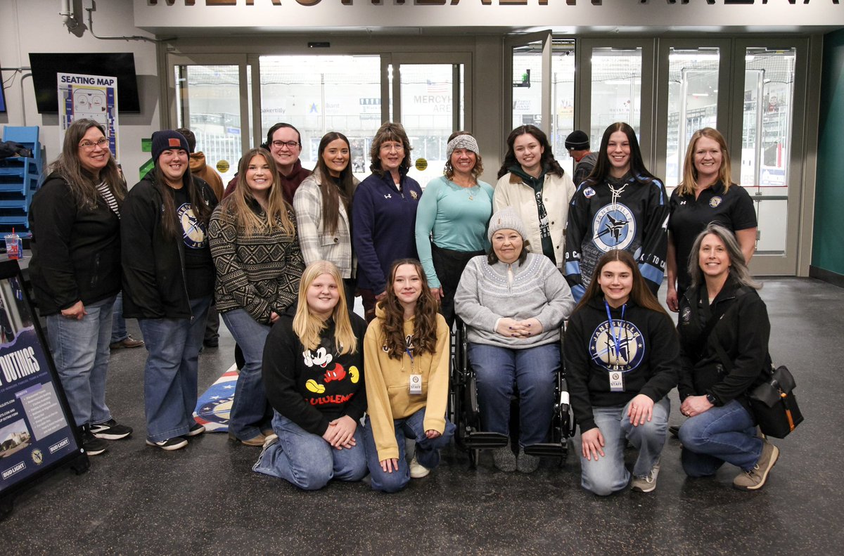 JanesvilleJets1's tweet photo. Happy National Girls &amp; Women in Sports Day! 

We are proud to celebrate all the hard working and talented women of the Janesville Jets.  

#JanesvilleJets #NAHL #NGWSD https://t.co/DfclCn3rid