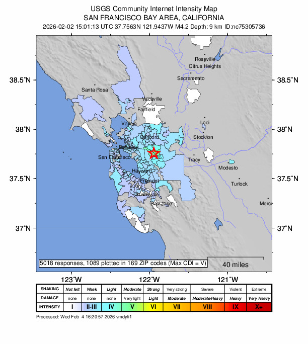 USGS Earthquakes tweet media