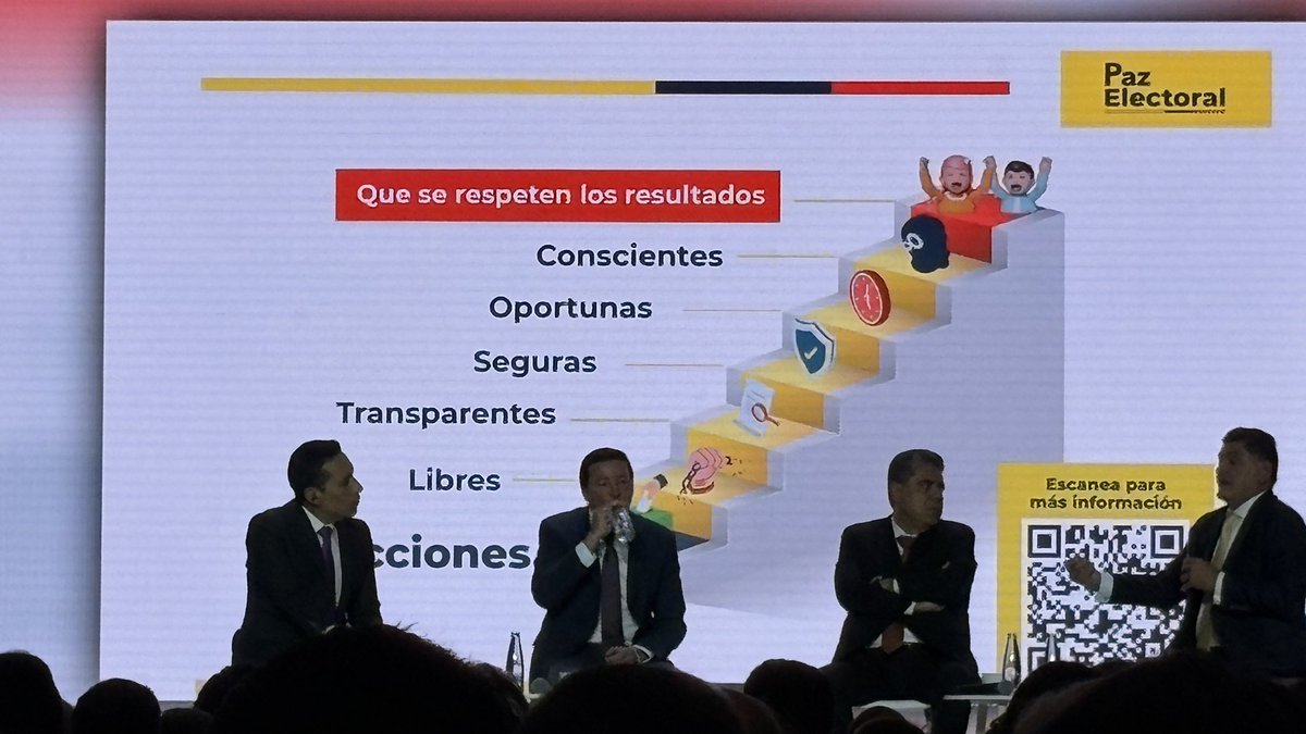 marioabrilf's tweet photo. Paz Electoral, la propuesta del Procurador General de Colombia, apoyado por el empresariado, no por el Ejecutivo ni por la Justicia #GranForoColombia https://t.co/uuPK4eyf6t