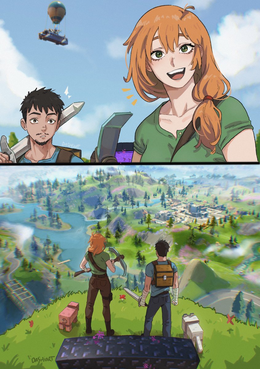 Fortnite x Minecraft when??