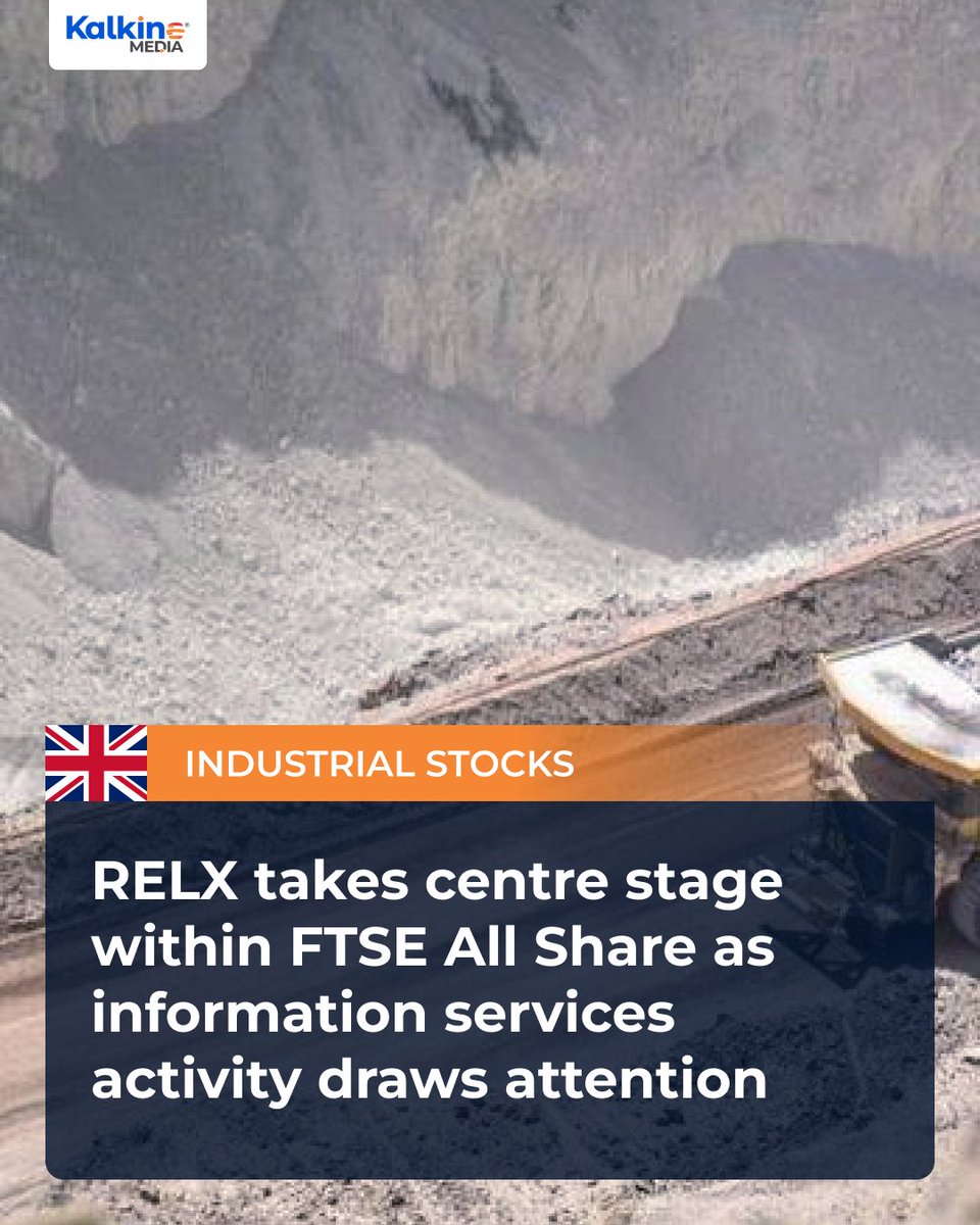 RELX (LSE:REL) takes centre stage within the FTSE All‑Share as information services activity draws investor attention, highlighting data‑driven growth in UK equities. 
zurl.co/WaVwj 

#RELX #FTSEAllShare #UKMarkets #DataDriven #EquityFocus #MarketUpdate