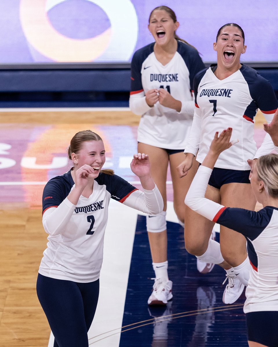 Duquesne Volleyball tweet media