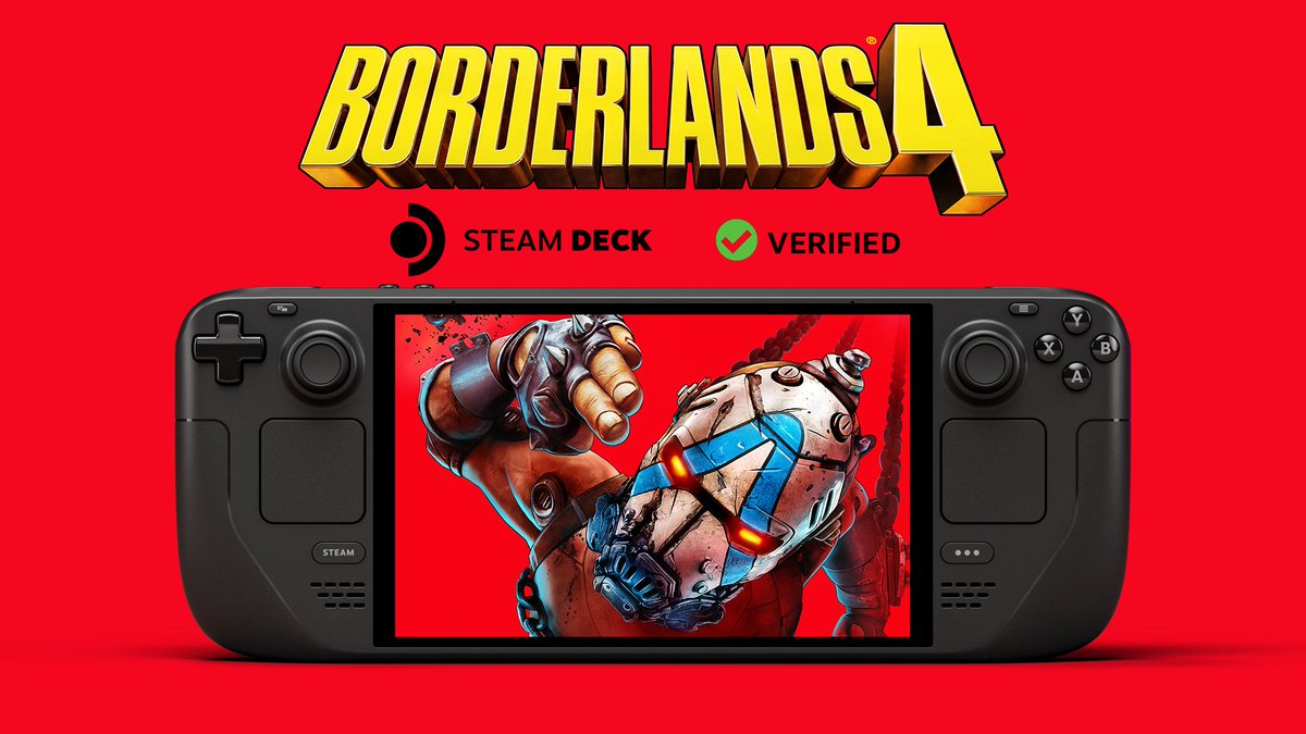 Borderlands's tweet image. Borderlands 4 is officially 𝗦𝗧𝗘𝗔𝗠 𝗗𝗘𝗖𝗞 𝗩𝗘𝗥𝗜𝗙𝗜𝗘𝗗 ✅

Go forth and Break Free: store.steampowered.com/app/1285190/Bo…