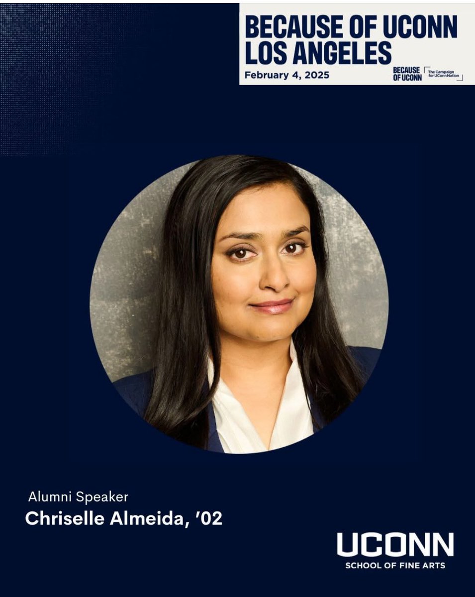 Tonight’s the Nights! The Hollywood Huskies Alumni Panel launches its Because of UConn campaign in West Hollywood!!  With MC <a href="/marcdamelio/">Marc D'Amelio</a>