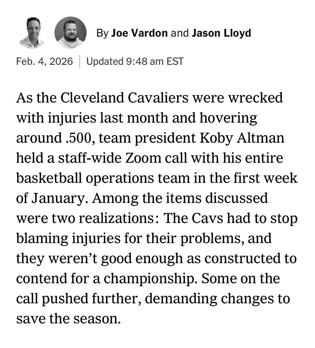 RealCavsFans.com tweet media