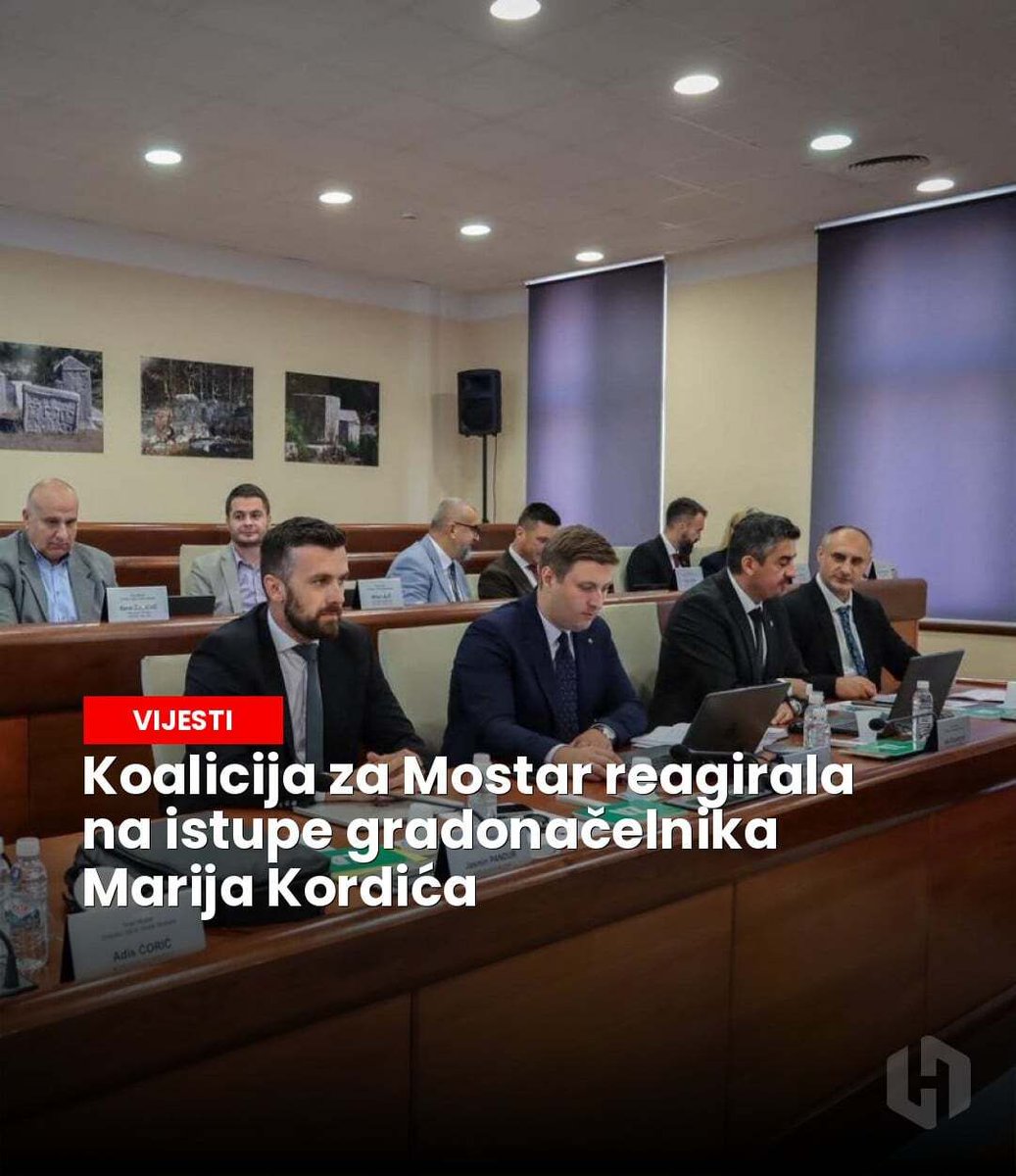 hercegovinainfo's tweet image. Klub vijećnika Koalicije za Mostar u Gradskom vijeću Grada Mostara reagirao je priopćenjem za javnost na medijske istupe gradonačelnika Mostara Marija Kordića. - hercegovina.info/vijesti/bih/ko…

#Mostar #Gradonačelnik #Novinari