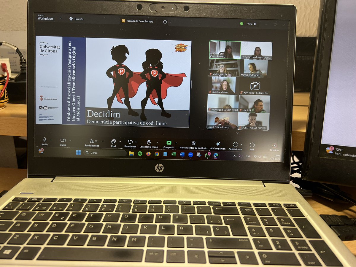 Postgrau Govern Obert i Transformació Digital-UdG tweet media