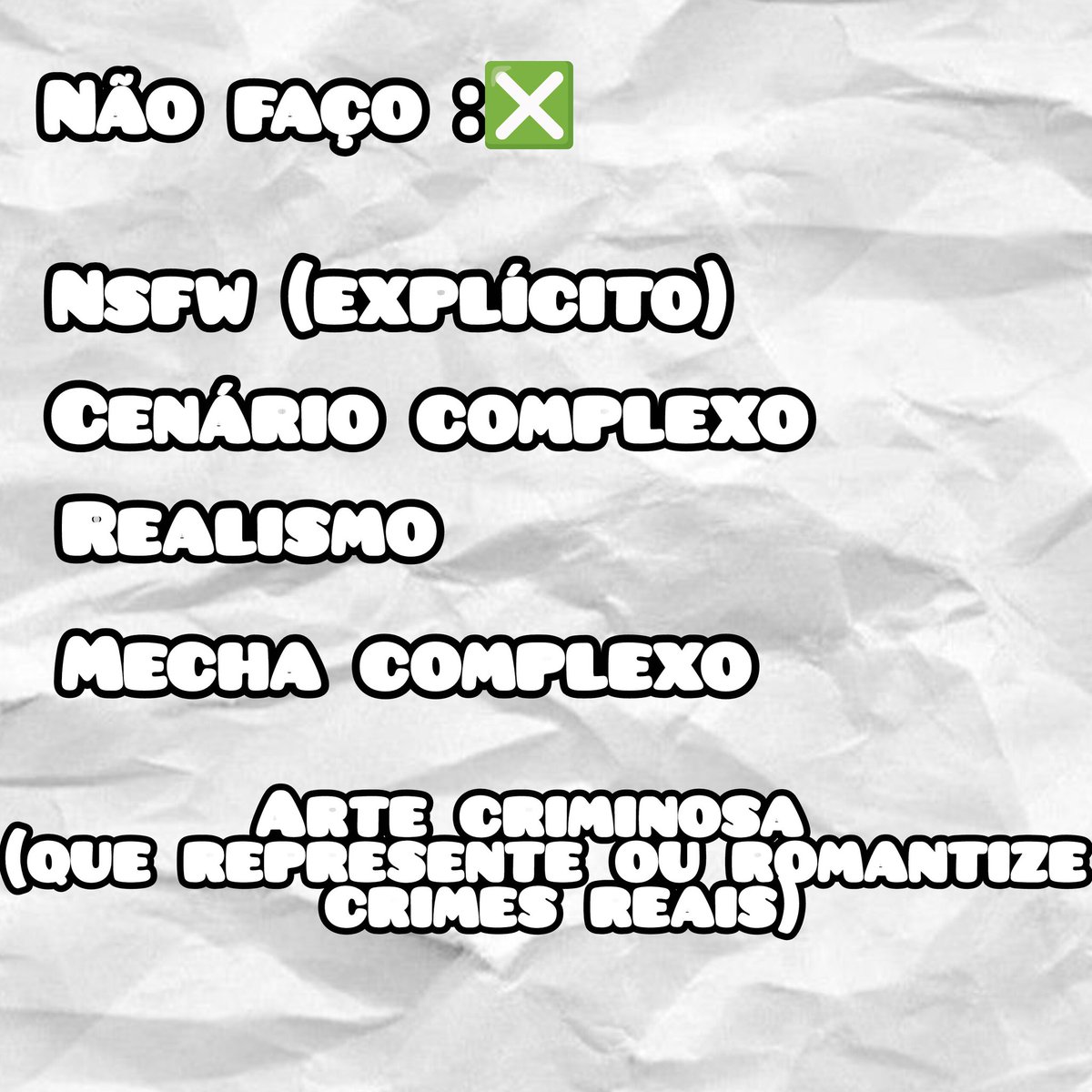 DaniloAmar90708's tweet photo. COMISSÕES ABERTAS

Finalmente vou abrir pela primeira vez comissão, as informações básicas estão nas imagens abaixo e os preços estarão nos comentários desse post que ficara fixado no perfil

CURTAM E COMPARTILHEM SE POSSÍVEL https://t.co/zDVoCLgA2o