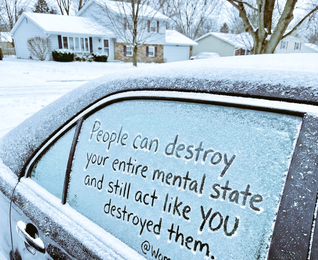 Pawan83225's tweet photo. ❄️ Remember to protect your peace. 🧘‍♀️ Stay strong out there! 💪 #MentalHealth https://t.co/7HoPuHKeev