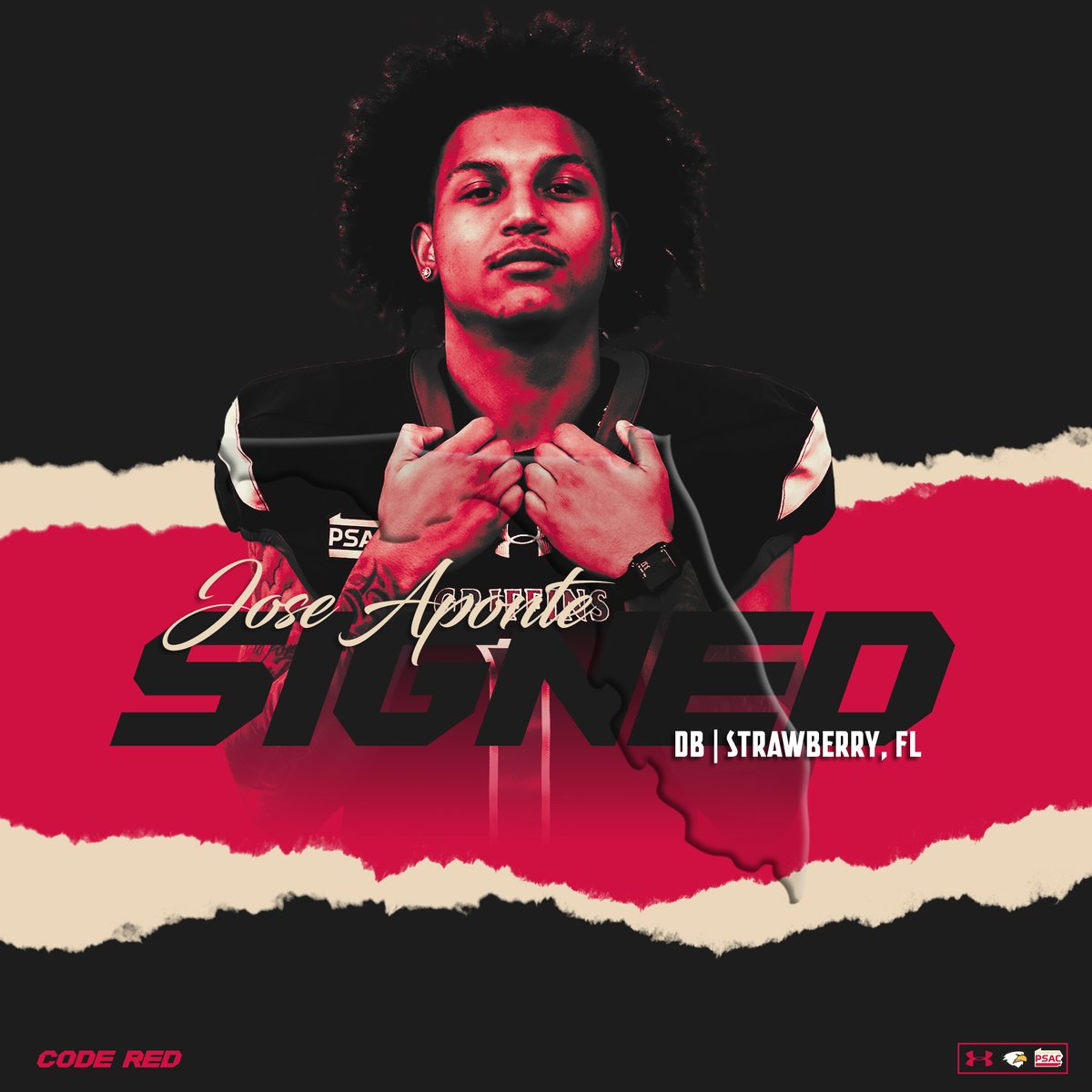 Welcome, 2026 Seton Hill Griffin Signee Jose Aponte (<a href="/joseapontejr9/">JoseAponteJr5</a>). Just added a DB from Strawberry who can clamp, lock, and dominate every play, the Commander of Clamp!! #STICK2THECOD6