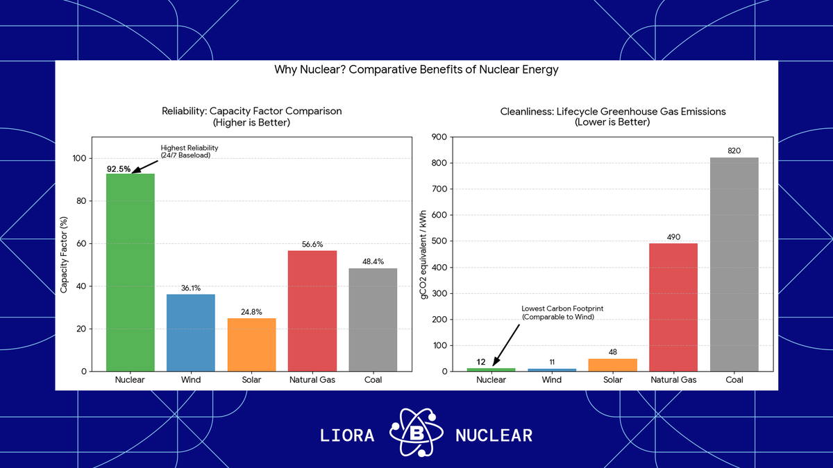 The stats are clear - Nuclear is the only way forward.

Nation-states across the globe are already acting on this by spending and constructing in the Nuclear sector.

There is no alternative. 

$BEAM