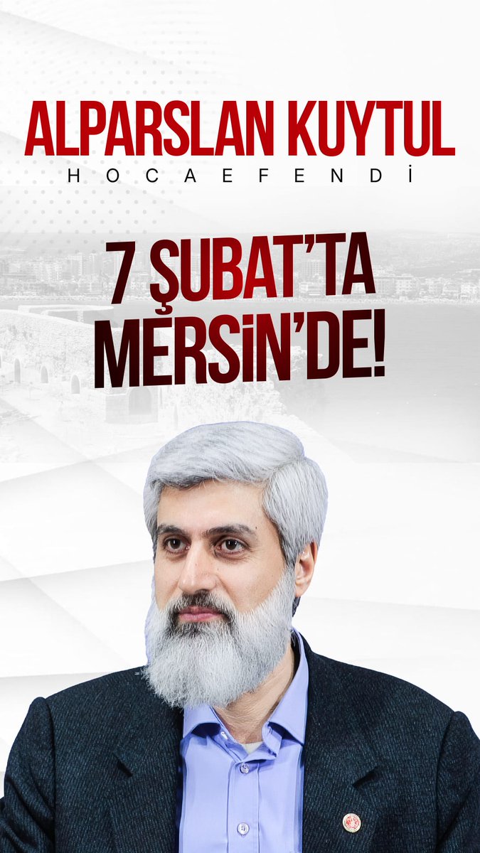 AlparslanHoca MersineGeliyor
#FurkanKonferansaları