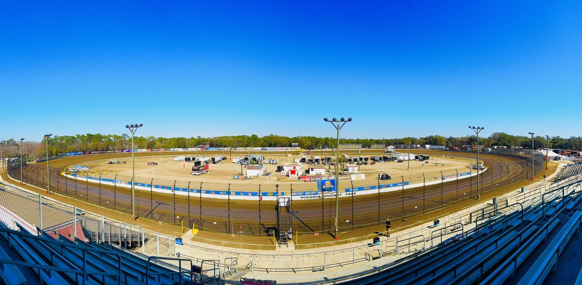 WorldofOutlaws's tweet image. Hello, @VolusiaSpeedway 😍