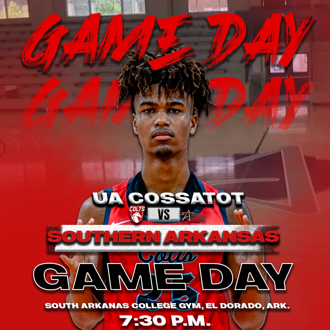 colts_mbb's tweet photo. Back out on the road.

🔴🐴 at @SouthArkBBALL 
📍 El Dorado, Ark.
⏱️ 7:30 PM
🖥️ https://t.co/M3YKXXLkWF

#ColtsCountry #SaddleUp https://t.co/i9MqaSZJAm