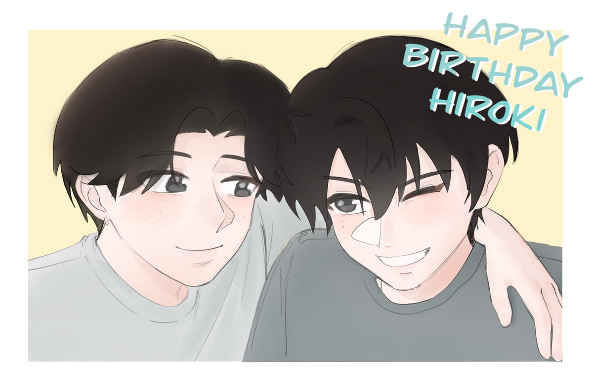 repenojay's tweet photo. Happy birthday Hiroki~! 🥳 https://t.co/9QKsoXxMXJ