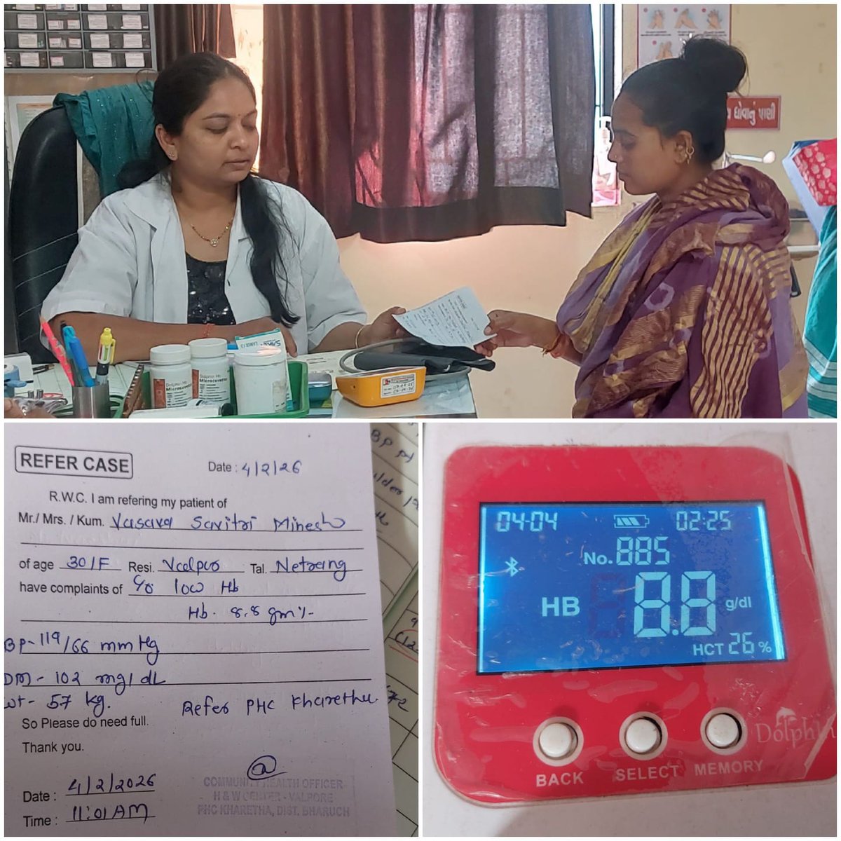 AAM_Valpor's tweet image. #AAMVALPORE
#KHARETHAPHC 
#NETRANGBLOCK 
#HEALTHTEAM 
#MAMTADAYVALPORE
 #HEALTH 
#VILLAGE 
#AYUSHYAMANAROGYMANDIRVALPORE 

"#આરોગ્યટીમ દ્વારા #મમતાદિવસની ઉજવણી.."

#HEALTHTEAM #PHC #AAM