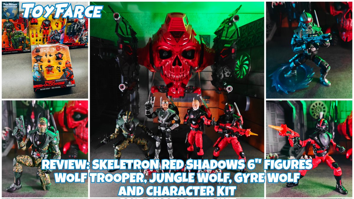 toyfarce's tweet photo. TOYFARCE REVIEW:
SKELETRON RED SHADOWS 6" FIGURES - WOLF TROOPER, JUNGLE WOLF TROOPER, GYRE WOLF AND PILOT CHARACTER KIT!
https://t.co/E4sHUR0RWG
#toyfarce #skeletron #roboskullmkii #redshadows #wolftrooper #junglewolftrooper #gyrewolf #pilotcharacterkit #roboskull #epic https://t.co/le9kAaJ3iT