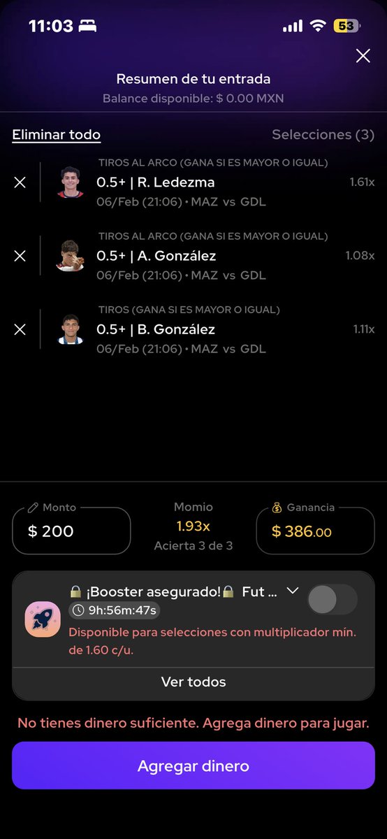 YELTAPRO's tweet photo. @dmpilogod La misma apuesta con Draftea 💀💀💀 https://t.co/zApW70cFJF