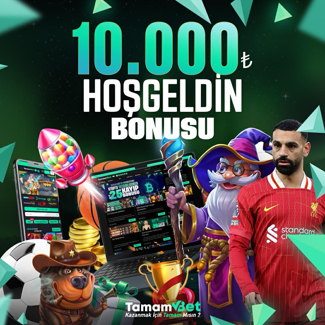 🎉 10.000₺ Hoşgeldin Bonusu Seni Bekliyor! 🎉

💰 Sporda, casinoda, slotta... Nerede kazanmak istiyorsan, TamamBet’te kazanmaya başla!

🍀 Yeni üyelerimize özel dev hoşgeldin bonusu ile oyuna 1-0 önde başla! ⚽🎰

Tamambet Giriş: cutt.ly/TamamX