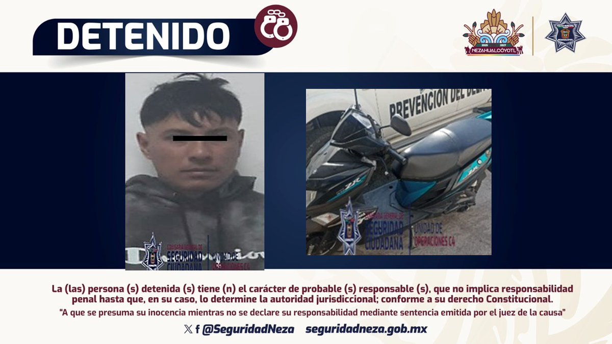 seguridadneza's tweet image. #Detenciones | Por robo en Nezahualcóyotl.

Dos mujeres y un hombre fueron detenidos en hechos distintos, presuntamente relacionados con el delito de robo a transeúntes.

facebook.com/NezaSeguridad/…