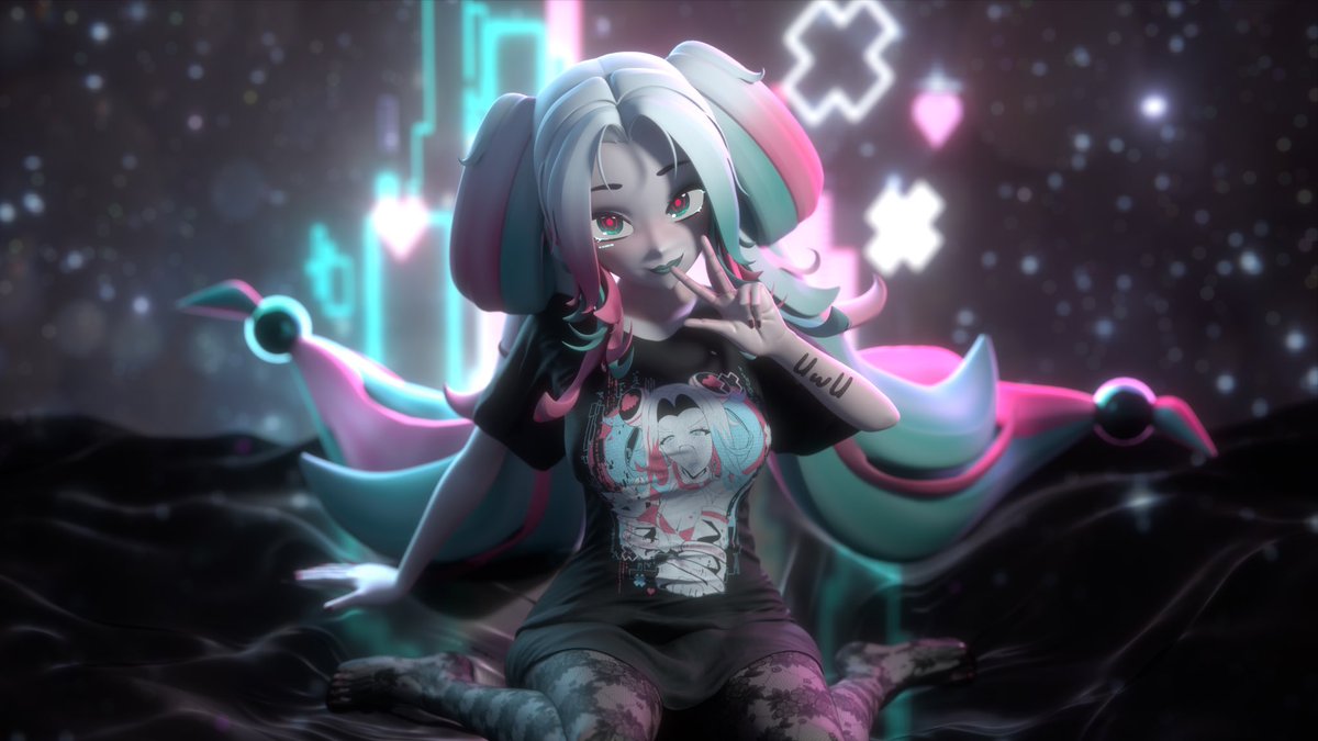 Mizuki 🌸💧3D Cyber Vtuber💧🌸 tweet media