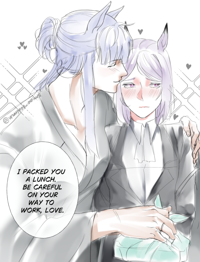 McQueen will never be a housewife because Goldship already spoils her rotten 
#gorumaku