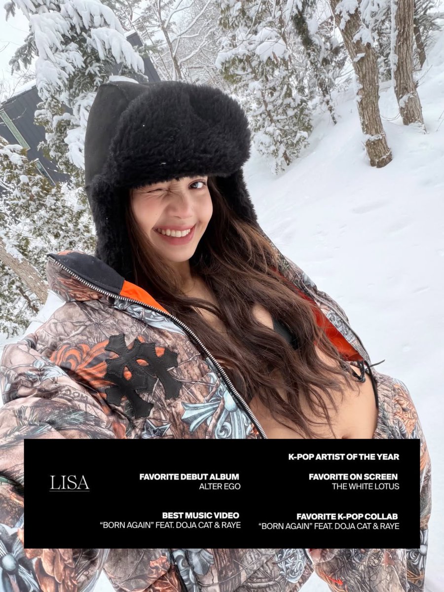 LISANATIONS_'s tweet photo. Reminder check ⏰
#LISA is nominated 5x at #iHeartAwards! If you haven’t voted yet, please do it now at https://t.co/3KdlKVgP6W.

POWER HOUR 8-9PM ET https://t.co/ed1EOLt8iN