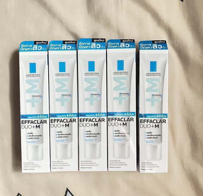 mille_mighty's tweet photo. New! La Roche posay Effaclar Duo +M 40ml สูตรใหม่ค่ะ ซีลครบ ฉลากไทย
ของแท้100% จากร้านofficial

หลอดละ 590 บาทฟรีส่ง
หมดอายุ 02/28

#Laroche #ลาโลช #สกินแคร์รักษาสิว #Larocheposay   #laroche #ส่งต่อสกินแคร์ #LaRoChePosayTH #ลาโรช #ส่งต่อลาโรช #ส่งต่อlaroche #เซรั่มลาโรช #ลาโลชb5 https://t.co/7jKZOob805