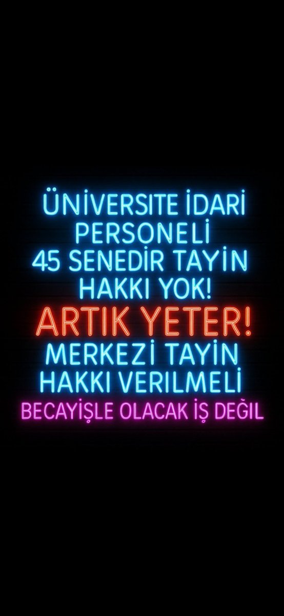 #UnvMemTayinVerilsin