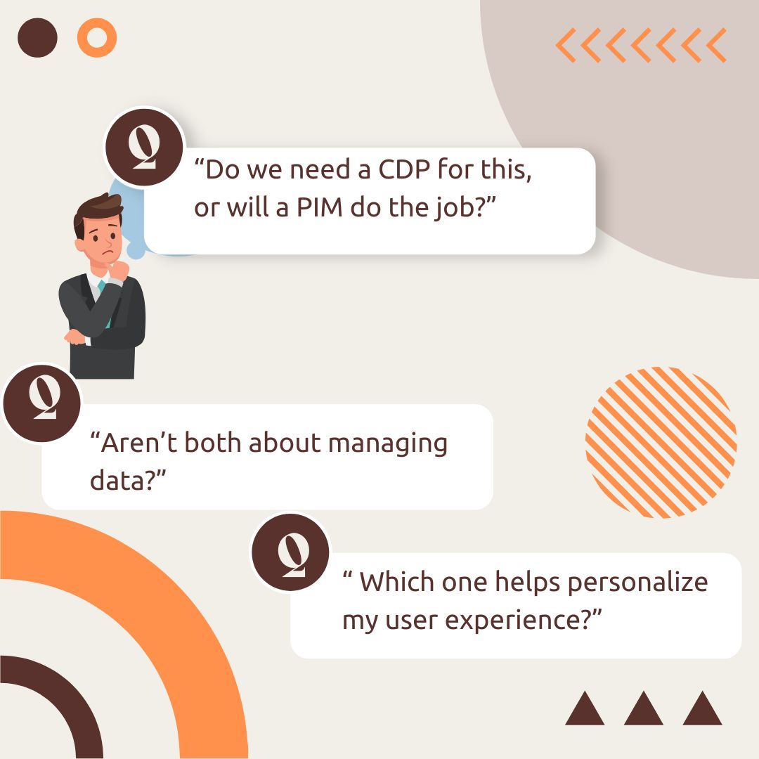 Everyone has data.
Few are using it correctly.
The biggest mistake we see?
Treating CDP &amp; PIM like they’re the same thing. 
They’re not.
And choosing the wrong one  can quietly kill your personalization strategy: embitel.com/blog/ecommerce…