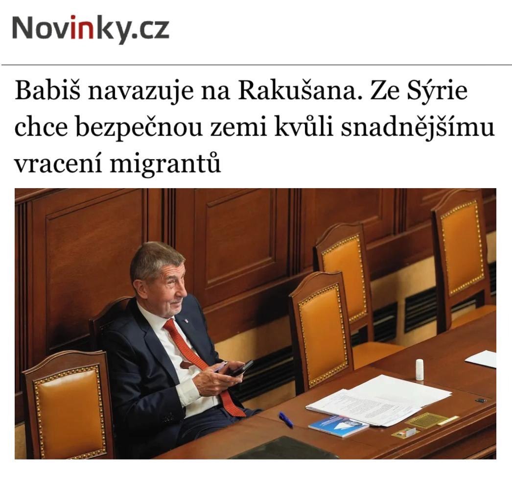 „Domluvili jsme se, že budeme spolupracovat a že to budeme řešit celoevropsky,“ řekl Babiš o zmíněné snídani evropských státníků.

Spolupráce a celoevropské řešení. Jediný recept na problém zvaný nelegální migrace. Já to říkám konzistentně, <a href="/AndrejBabis/">Andrej Babiš</a> až po volbách, před nimiž