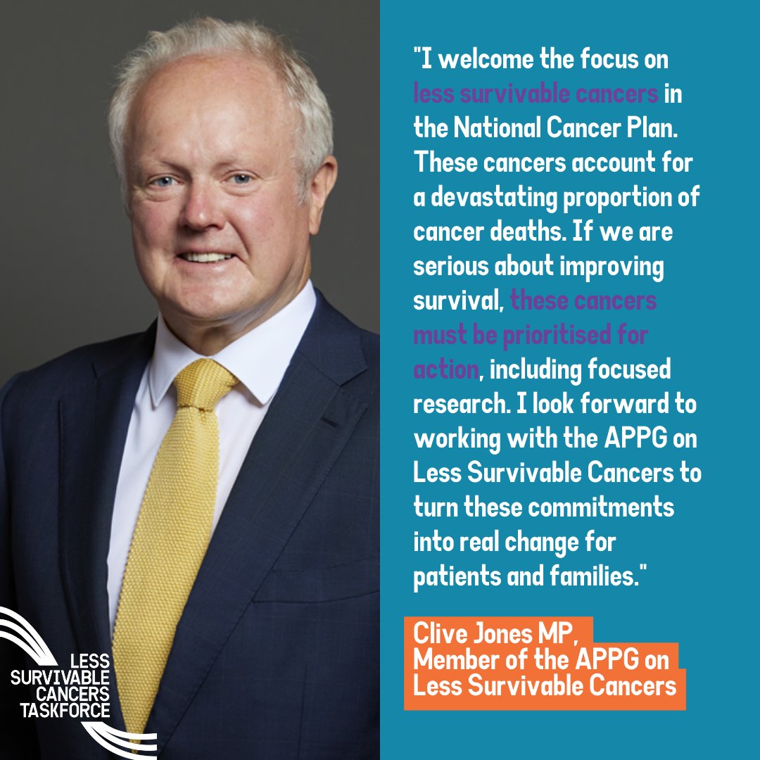 Less Survivable Cancers Taskforce tweet media