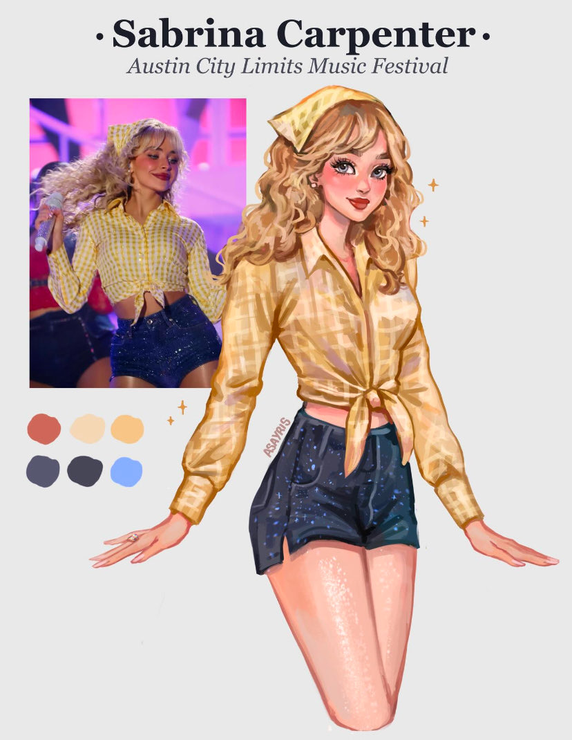 asayris_art's tweet photo. Sabrina Carpenter 💛✨ https://t.co/LJioW5KoGG