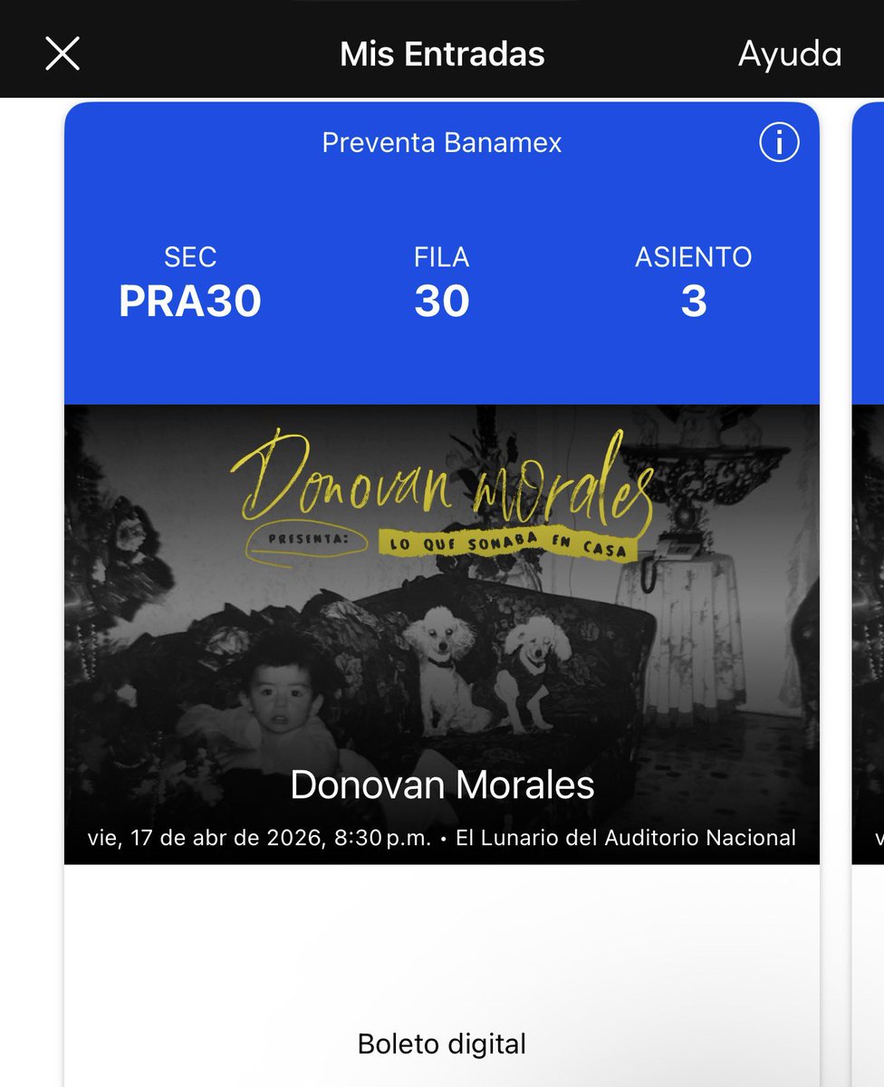 dacosthe's tweet photo. Compré mis boletos para @SoyDonovan , pero alguien me explica quién es ese señor? JAJAJAJAJJAJ ok wallet!??? https://t.co/OTiV9jBJVM