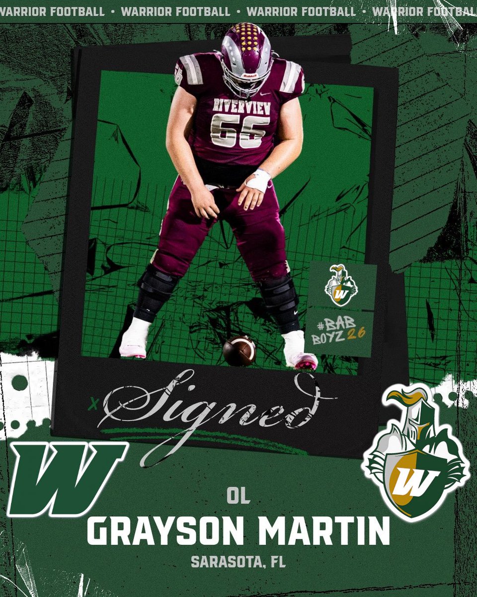 Webber Int'l University Football tweet media