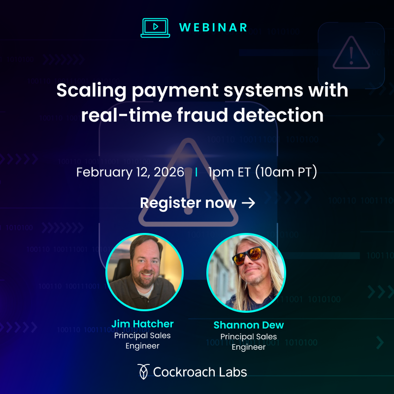 CockroachDB tweet media