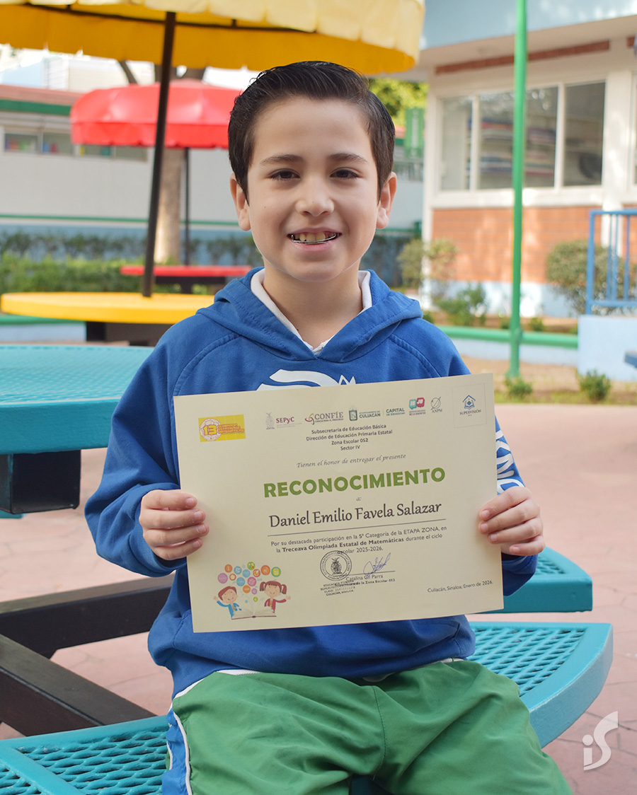 sendadelrio's tweet photo. Felicitamos a Daniel Favela Salazar por su destacada participación en la 5.ª Categoría de la Etapa Zona, en la Treceava Olimpiada Estatal de Matemáticas del Ciclo Escolar 2025–2026. 🎖

¡Orgullo que impulsa la excelencia académica! 🧠✨

#EducaciónQueInspira #DimensiónIntelectual https://t.co/UZW0quVbiQ