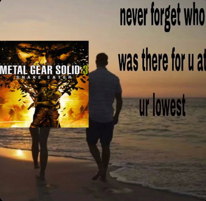 milktst's tweet photo. Mgs3 is a real one https://t.co/qBpGcXJRqk