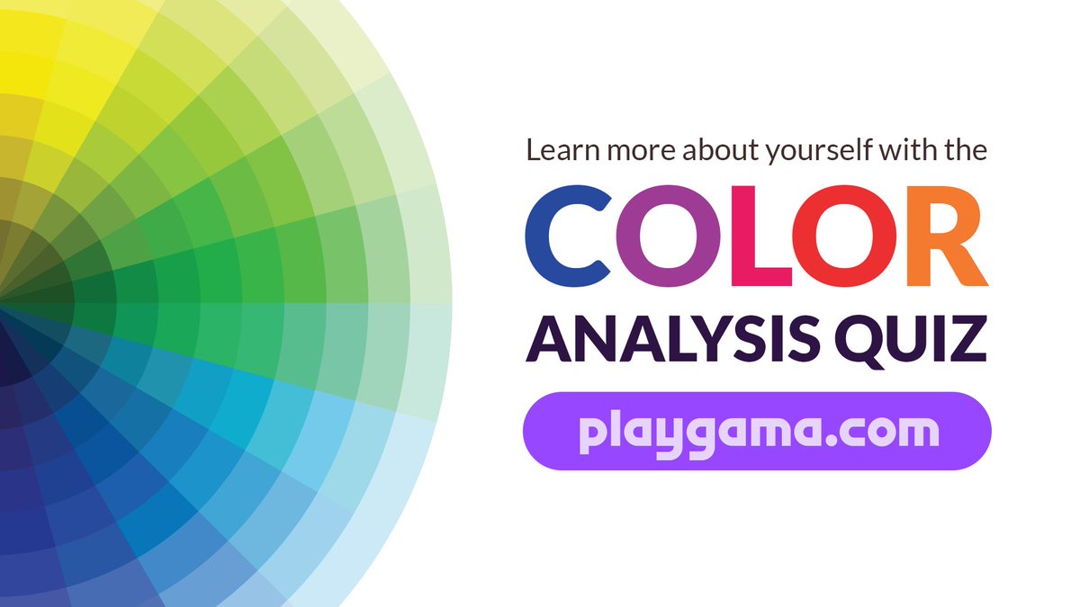 PlaygamaCom's tweet image. Learn more about your true self with the Color Analysis Quiz!

Share it with your friends and see if your colors match. Available on Playgama.com! 🌈

#coloranalysis #gamedev #indiedev