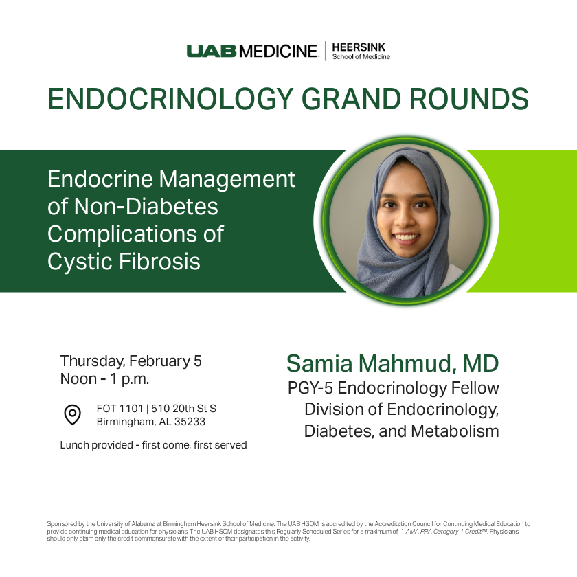 UAB Endocrinology Diabetes and Metabolism tweet media