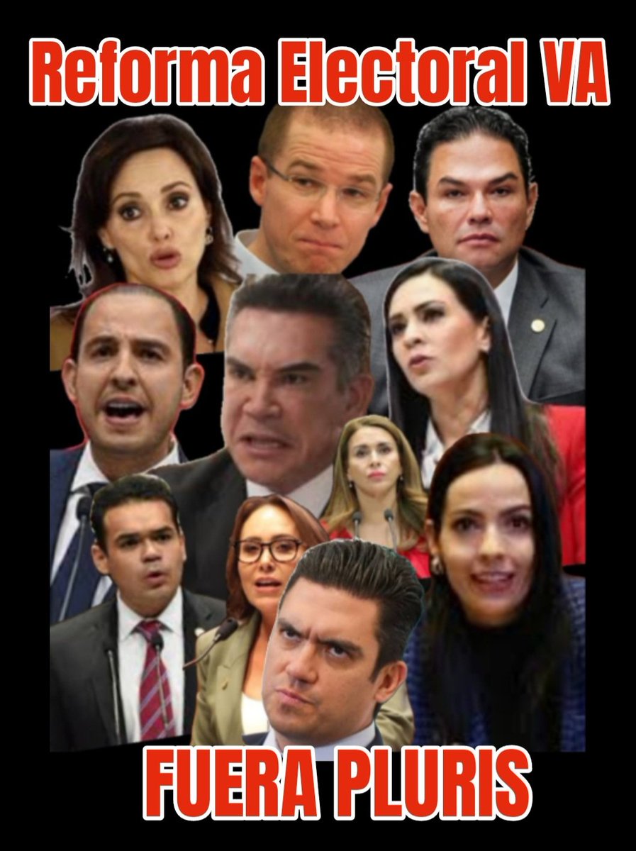 Y que creen DERECHOSOS PRIANISTAS...La 
#ReformaElectoralVa
#FueraPluris 👊🏻
Nadie votó por ustedes zánganos 
Quién de acuerdo ?🤚🏻